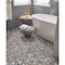 Msi Sliced Rainforest Pebble SAMPLE Tumbled Marble Mosaic Floor And Wall Tile ZOR-MD-0400-SAM - alternate 2